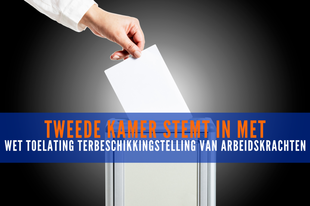 Tweede kamer heeft de Wtta aangenomen (1)