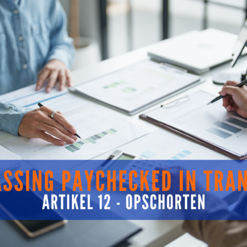 Aanpassing Paychecked